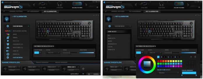 Roccat Swarm Key Illumination