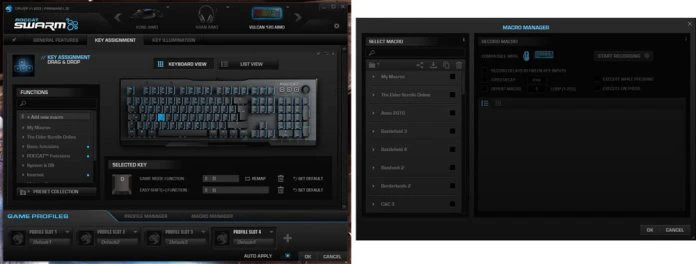 Roccat Swarm Key Assignment