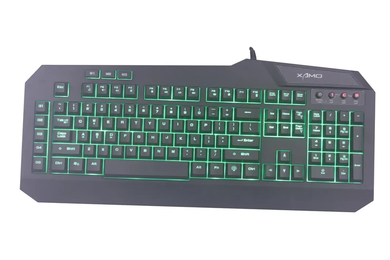 Editable Gaming Keyboard, 3 Group Total 15 Keys Editable,