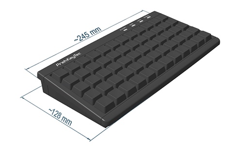 MCI 60 Keyboard Size