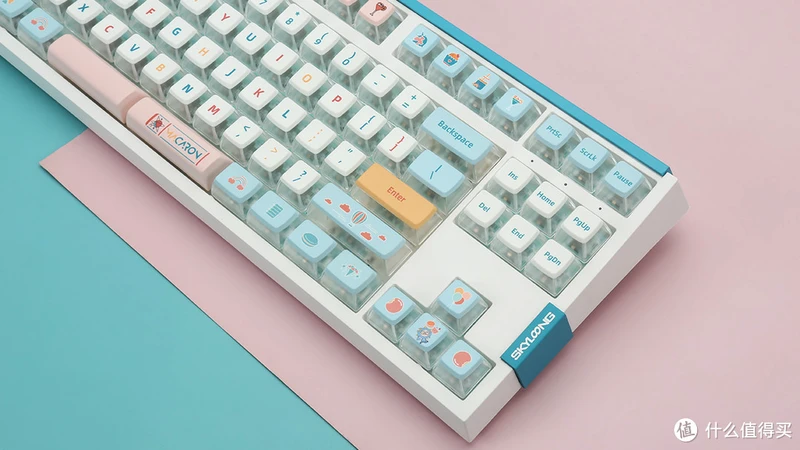 SKYLOONG小呆虫GK87 pro V2机械键盘评测:彩屏升级,功能更强